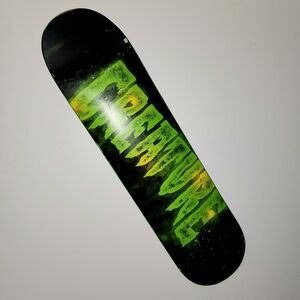 Creature Skateboards logo spray deck with grip tape 7.75" width 31.5 length